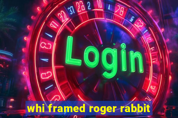 whi framed roger rabbit